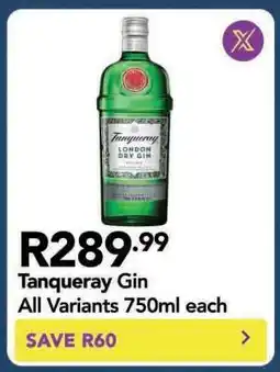 Shoprite Tanqueray Gin offer