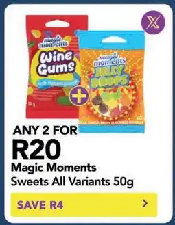 Shoprite Magic Moments Sweets All Variants 50g offer