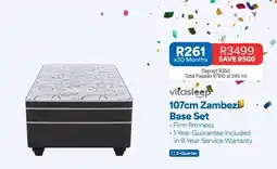 OK Furniture 107cm Zambezi Base Set offer