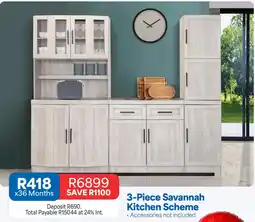OK Furniture Savannah Kitchen Scheme offer