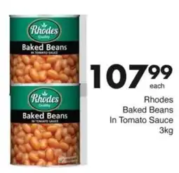Save Hyper Rhodes Baked Beans In Tomato Sauce offer