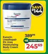 Dis-Chem Eucerin Urea Repair 5% Urea Moisturising Body Cream-450ml offer