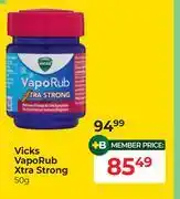 Dis-Chem Vicks Vapo Rub Xtra Strong-50g offer