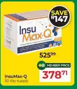 Dis-Chem Insu Max-Q 30 Day Supply offer