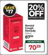 Dis-Chem Borstol Cough Remedy-100ml offer