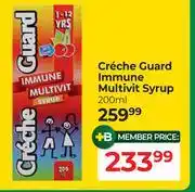 Dis-Chem Creche Guard Immune Multivit Syrup-200ml offer