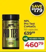 Dis-Chem NPL Pro Test C19H28O2-150 Capsules offer