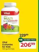 Dis-Chem Vital Gummies For kids 120 Gummies offer