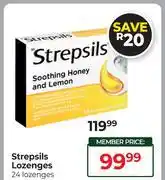 Dis-Chem Strepsils Lozenges 24 Lozenges offer