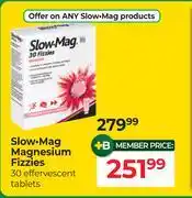 Dis-Chem Slow Mag Magnesium Fizzies 30 Effervescent Tablets offer