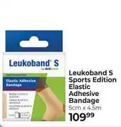 Dis-Chem Leukoband 5 Sports Edition Elastic Adhesive Bandage 5cm x 4.5cm offer