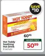 Dis-Chem Hot Toddy Soothing Hot Drink 8 Sachets offer