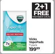 Dis-Chem Vicks Vapo Pads 7 Pack offer