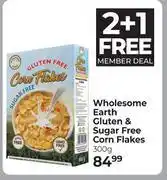 Dis-Chem Wholesome Earth Gluten & Sugar Free Corn Flakes-300g offer