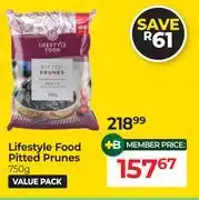 Dis-Chem Lifestyle Food Pitted Prunes-750g offer