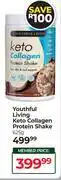 Dis-Chem Youthful Living Keto Collagen Protein Shake-625g offer