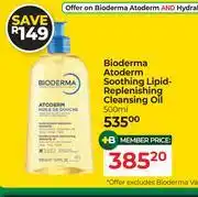 Dis-Chem Bioderma Atoderm Soothing Lipid Replenishing Cleansing Oil-500ml offer
