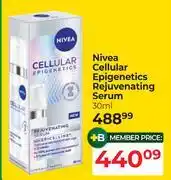 Dis-Chem Nivea Cellular Epigenetics Rejuvenating Serum-30ml offer