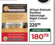 Dis-Chem African Extracts Rooibos Advantage Night Cream-50ml offer