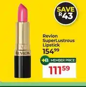Dis-Chem Revlon Super Lustrous Lipstick offer