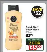 Dis-Chem Good Stuff Body Wash-For 2 x 700ml offer