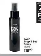 Dis-Chem Avon Prep & Set Spray-125ml offer