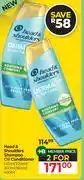 Dis-Chem Head & Shoulder Shampoo Or Conditioner-For 2 x 145ml/220ml/300ml/360ml/400ml offer