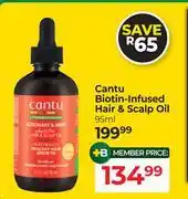 Dis-Chem Cantu Biotin-Infused Hair & Scalp Oil-95ml offer