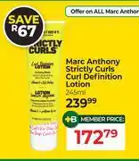 Dis-Chem Marc Anthony Strictly Curls Curl Definition Lotion-245ml offer