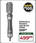 Dis-Chem Reflections Rotative Hair Brush 1100W offer