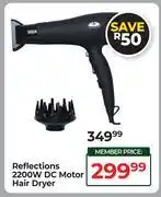 Dis-Chem Reflections 2200W DC Motor Hair Dryer offer
