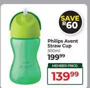 Dis-Chem Philips Avent 300ml Straw Cup offer