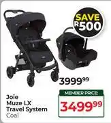 Dis-Chem Joie Muze LX Travel System (Coal) offer