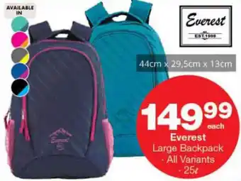 Checkers Everest Large Backpack 25L offer