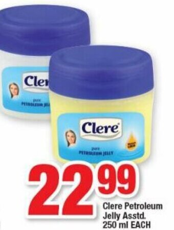 Clere Petroleum Jelly 250ml