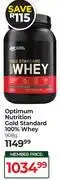 Dis-Chem Optimum Nutrition Gold Standard 100% Whey-908g offer