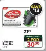 Dis-Chem Lifebuoy Soap bar-For 2 x 175g offer