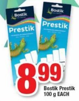 OK Foods Bostik Prestik 100g offer