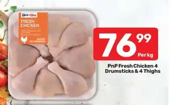 Pick n Pay PnP Fresh Chicken 4 Drumsticks & 4 Thighs offer