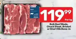 Pick n Pay Bulk Beef Blade, Chuck Steak, Brisket or Short Rib Bone-in offer