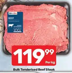 Pick n Pay Bulk Tenderised Beef Steak offer