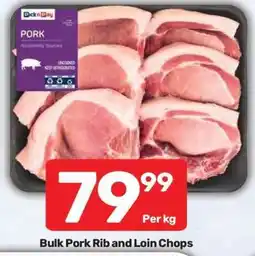 Pick n Pay Bulk Pork Rib and Loin Chops offer