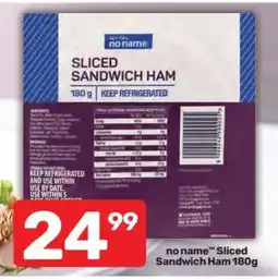 Pick n Pay no name Sliced Sandwich Ham 180g offer