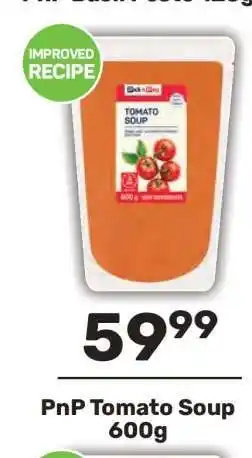 Pick n Pay PnP Tomato Soup 600g offer