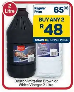 Pick n Pay Hypermarket Boston Imitation Brown or White Vinegar 2 Litre offer
