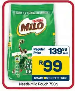 Pick n Pay Hypermarket Nestle Milo Pouch 750g offer