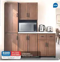 OK Furniture 2-Piece Bella Kitchen Scheme offer