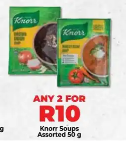 Food Lover's Market Knorr Soups Assorted 50 g offer