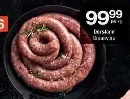 Checkers Dorsland Braaiwors offer