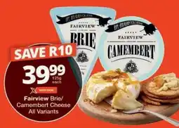 Checkers Fairview Brie/Camembert Cheese offer
